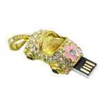 Clé usb voiture strass luxe