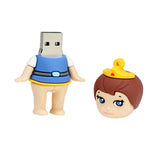 Clé usb Maman héroine bleu foncé