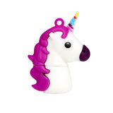 Clé usb Licorne blanche et violette