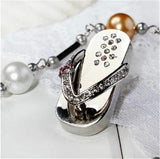 Clé usb Tongs strass