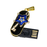 Clé usb Etoile bleue