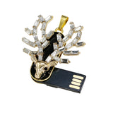 Clé usb Cerf acier