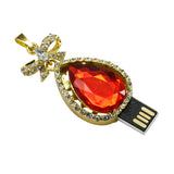 Clé usb Bijoux strass 4 couleurs