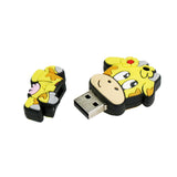 Clé usb Vache jaune