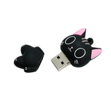 Clé usb Chaton noir et rose