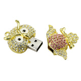 Clé usb Chouette dorée 3