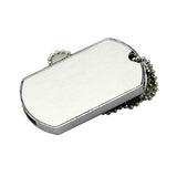 Clé usb Plaque militaire acier