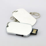 Clé usb Plaque militaire acier