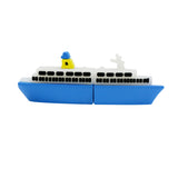 Clé usb Bateau de croisière  bleu