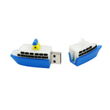 Clé usb Bateau de croisière  bleu