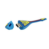Clé usb instrument Mandoline bleue