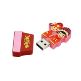Clé usb Personnage asiatique 8