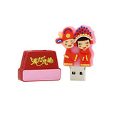 Clé usb Personnage asiatique 8