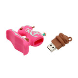 Clé usb Machine à coudre rose