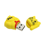 Clé usb Chat jaune asiatique