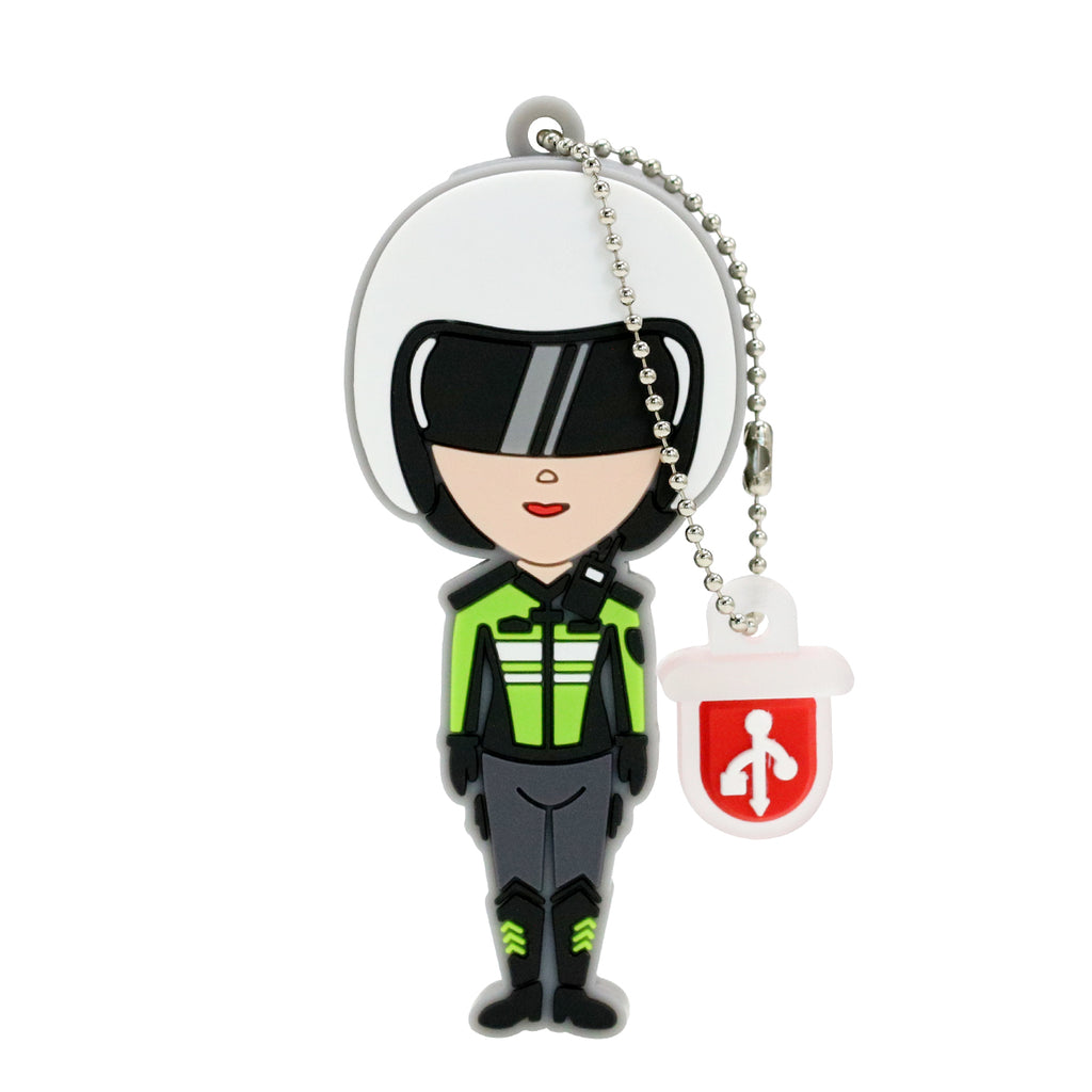 Clé usb Motard Femme