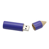 Clé usb Crayon bois violet