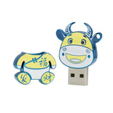 Clé usb Vache asiatique acier