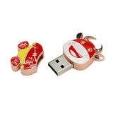 Clé usb Vache asiatique acier