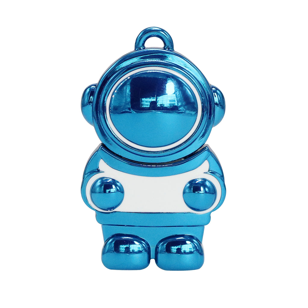 Clé usb Homme de l'espace acier bleu