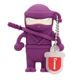 Clé usb Ninja de couleur