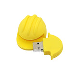 Clé usb Casque jaune de chantier