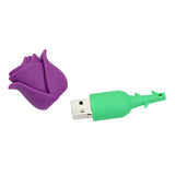 Clé usb Fleur Tulipe violette