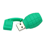 Clé usb Grenade silicone couleur
