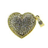 Clé usb Coeur multistrass