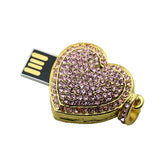 Clé usb Coeur multistrass