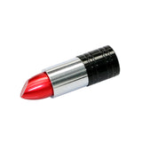Clé usb Rouge à Lèvres argenté rouge