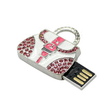 Clé usb Sac à main luxe jaune / rose