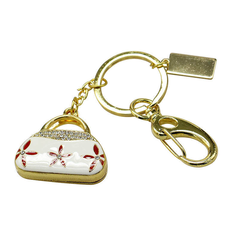 Clé usb Sac à main pochette blanc et rouge