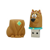 Clé usb Chien brun