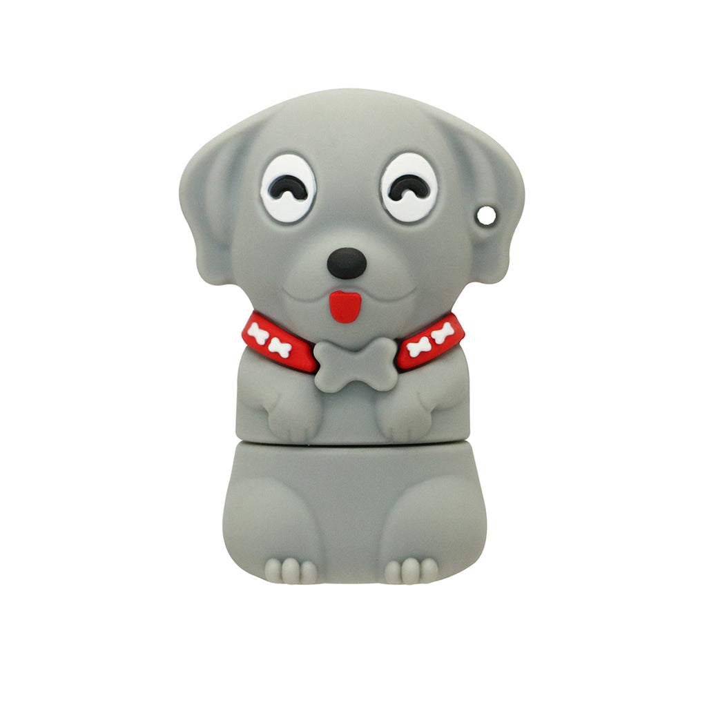 Clé usb Chien chiot gris