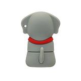 Clé usb Chien chiot gris