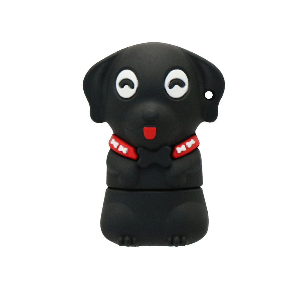 Clé usb Chien chiot noir