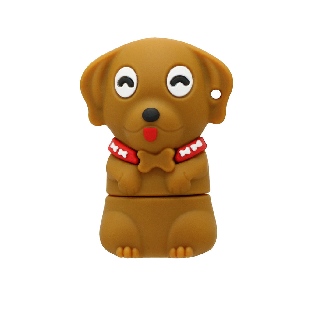 Clé usb Chien chiot brun