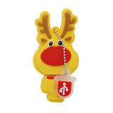 Clé usb Rennes jaune