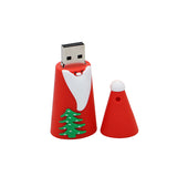 Clé usb Père Noël rouge 2