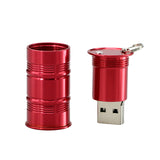 Clé usb tonneau acier