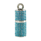 Clé usb cylindre acier strass