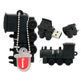 Clé usb Train locomotive noire