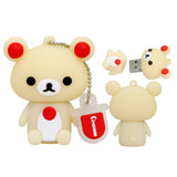 Clé usb Oursons  de couleurs assis