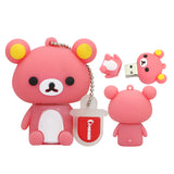 Clé usb Oursons  de couleurs assis