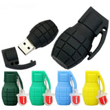 Clé usb Grenade silicone couleur