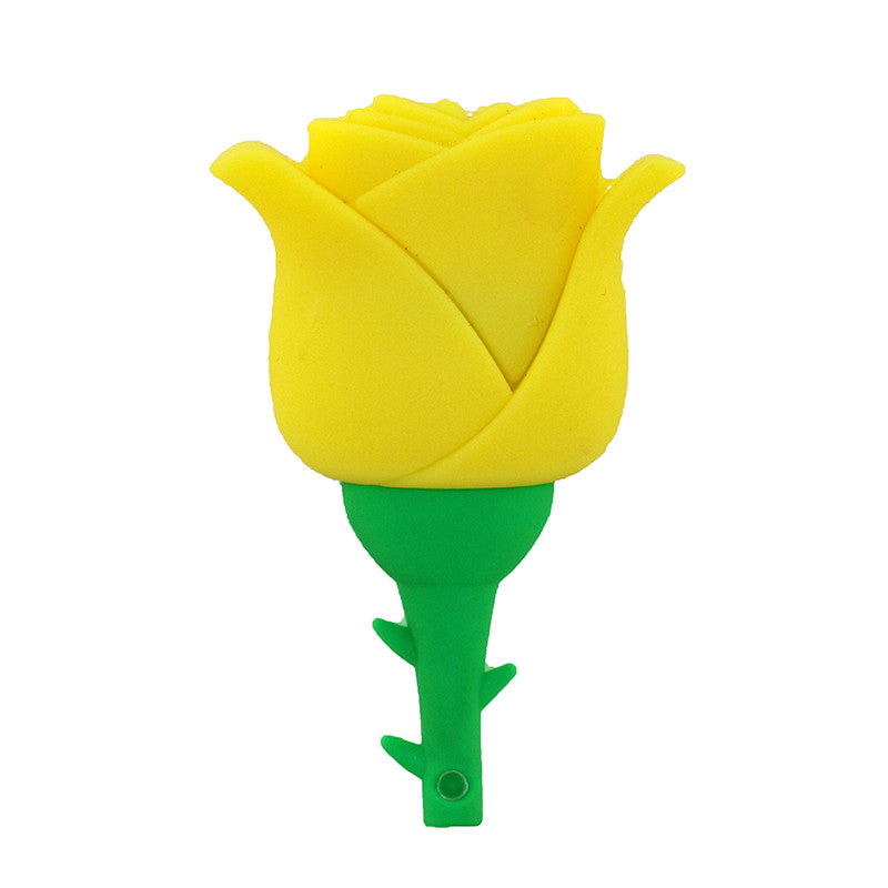 Clé usb Fleur Tulipe jaune