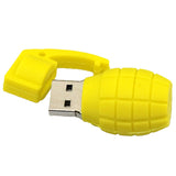 Clé usb Grenade silicone couleur