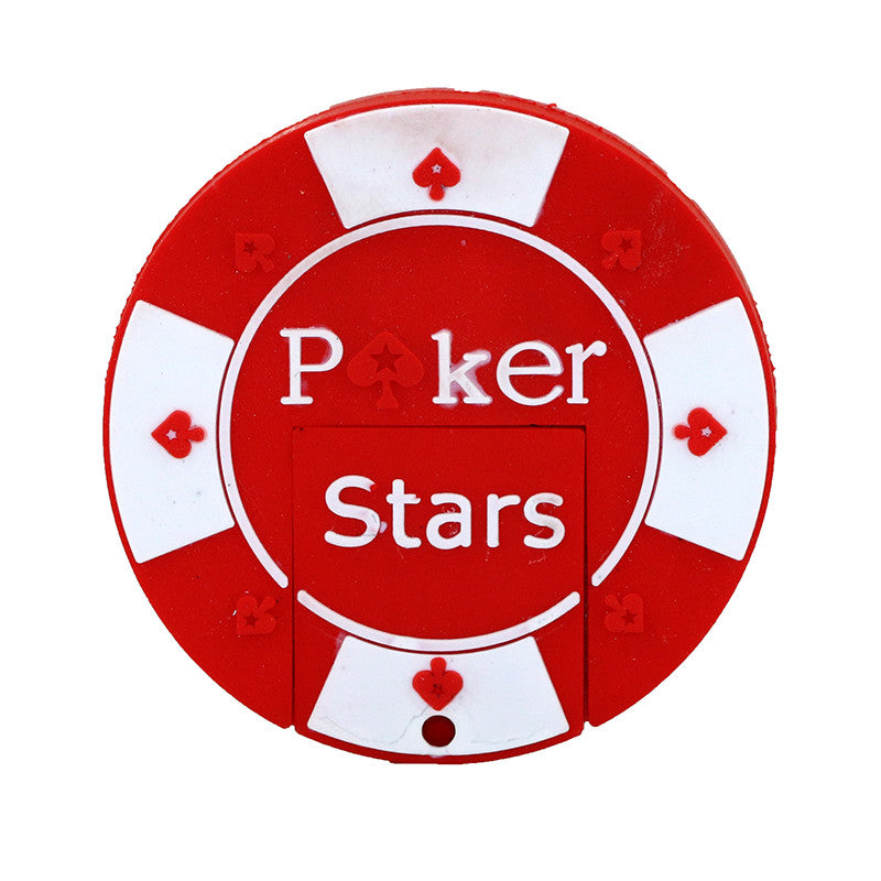 Clé usb Jeton de Poker rouge