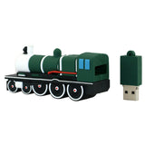Clé usb Train locomotive verte